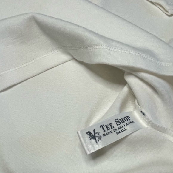 Victoria’s Secret Tee Shop - White V neck Top - Picture 5 of 6